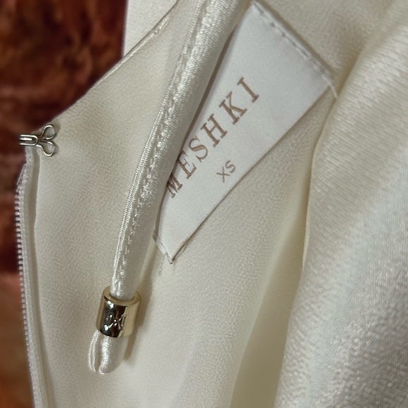 Mandie Satin Cowl Neck Jumpsuit by Meshki - Picture 8 of 12